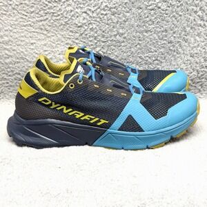 Dynafit Ultra 100 Mens Size 11 Trail Running Shoes Blue Mesh Vibram Sole